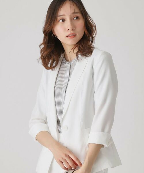 COUP DE CHANCE / クードシャンス テーラードジャケット | 【手洗い可/日本製】テーラードジャケット | 詳細1