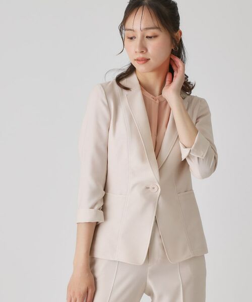 COUP DE CHANCE / クードシャンス テーラードジャケット | 【手洗い可/日本製】テーラードジャケット | 詳細13
