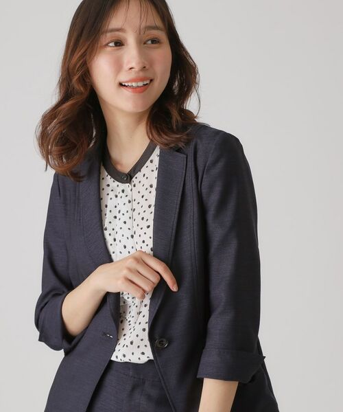 COUP DE CHANCE / クードシャンス テーラードジャケット | 【手洗い可/日本製】テーラードジャケット | 詳細16