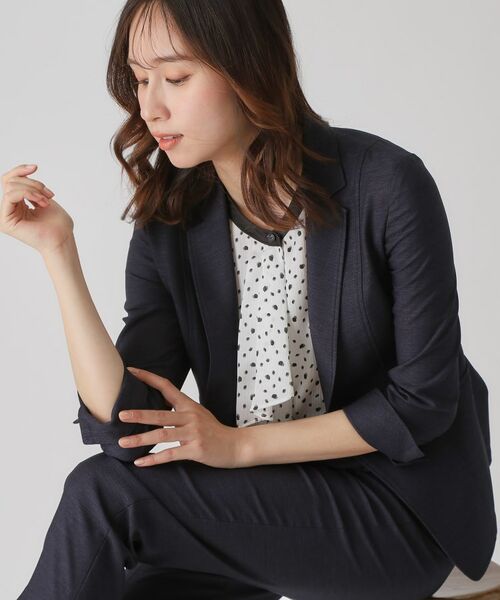 COUP DE CHANCE / クードシャンス テーラードジャケット | 【手洗い可/日本製】テーラードジャケット | 詳細17