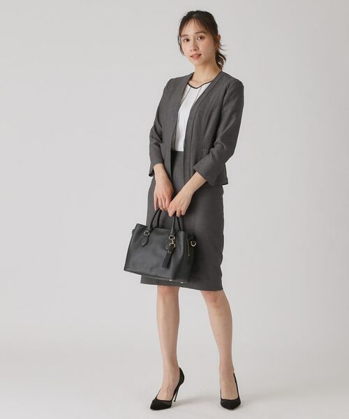 COUP DE CHANCE / クードシャンス ノーカラージャケット | 【手洗い可／日本製】ノーカラージャケット | 詳細10