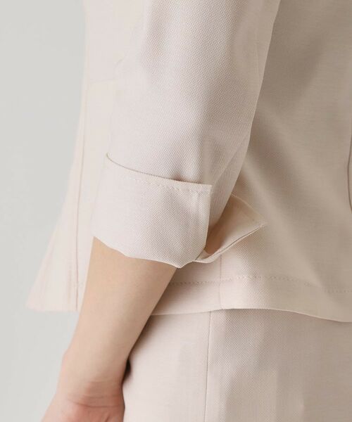 COUP DE CHANCE / クードシャンス ノーカラージャケット | 【手洗い可／日本製】ノーカラージャケット | 詳細26
