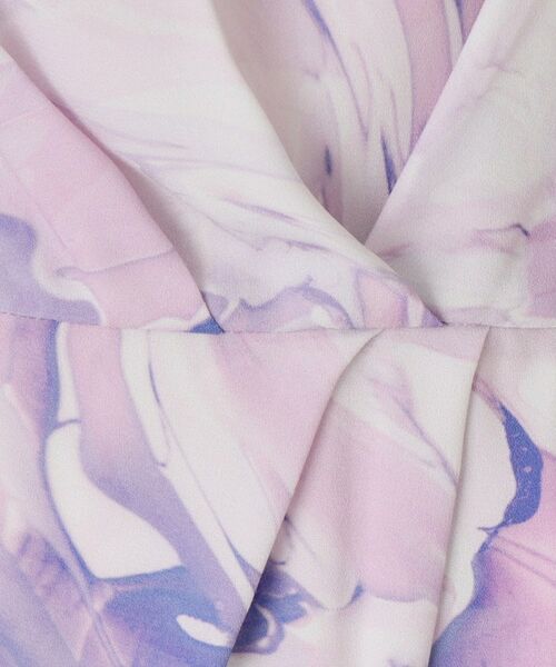 COUP DE CHANCE / クードシャンス ミニ丈・ひざ丈ワンピース | 【洗える/日本製】柄ワンピース | 詳細4