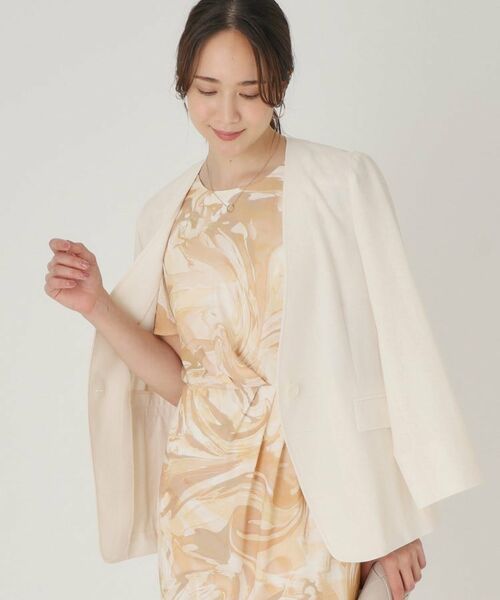 COUP DE CHANCE / クードシャンス ミニ丈・ひざ丈ワンピース | 【洗える/日本製】柄ワンピース | 詳細5