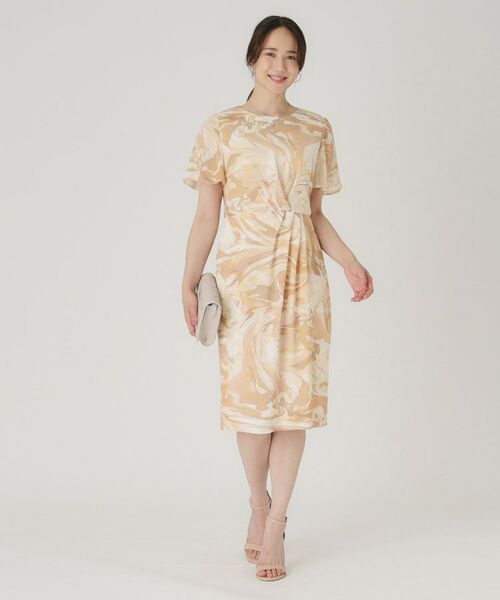 COUP DE CHANCE / クードシャンス ミニ丈・ひざ丈ワンピース | 【洗える/日本製】柄ワンピース | 詳細7