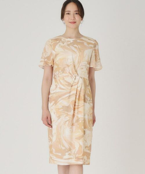 COUP DE CHANCE / クードシャンス ミニ丈・ひざ丈ワンピース | 【洗える/日本製】柄ワンピース | 詳細9