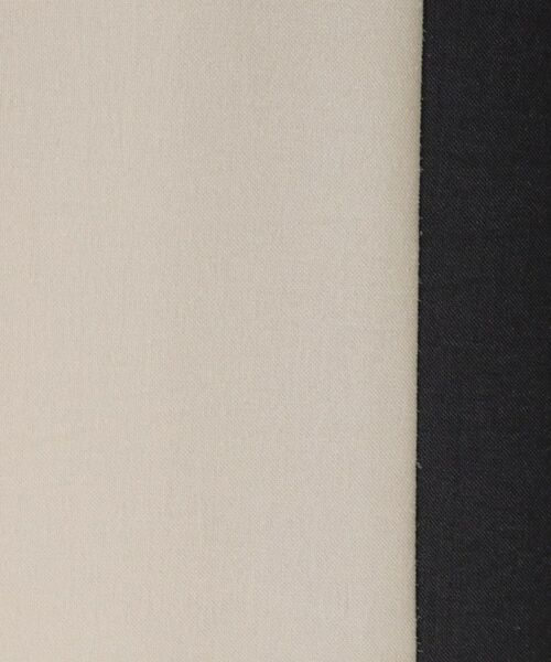 COUP DE CHANCE / クードシャンス ミニ丈・ひざ丈ワンピース | 【洗える/日本製】配色デザインワンピース | 詳細8