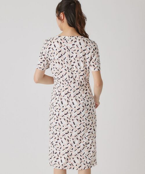 COUP DE CHANCE / クードシャンス ミニ丈・ひざ丈ワンピース | 【洗える/日本製】柄ワンピース | 詳細11