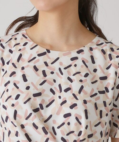 COUP DE CHANCE / クードシャンス ミニ丈・ひざ丈ワンピース | 【洗える/日本製】柄ワンピース | 詳細12