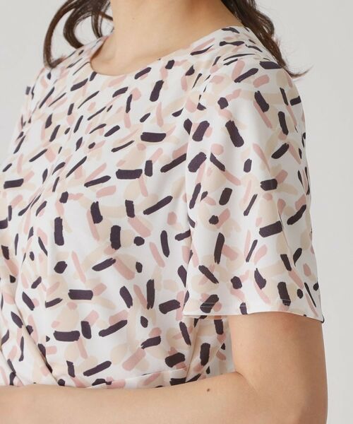 COUP DE CHANCE / クードシャンス ミニ丈・ひざ丈ワンピース | 【洗える/日本製】柄ワンピース | 詳細14