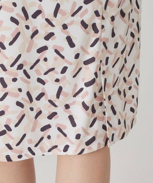 COUP DE CHANCE / クードシャンス ミニ丈・ひざ丈ワンピース | 【洗える/日本製】柄ワンピース | 詳細15