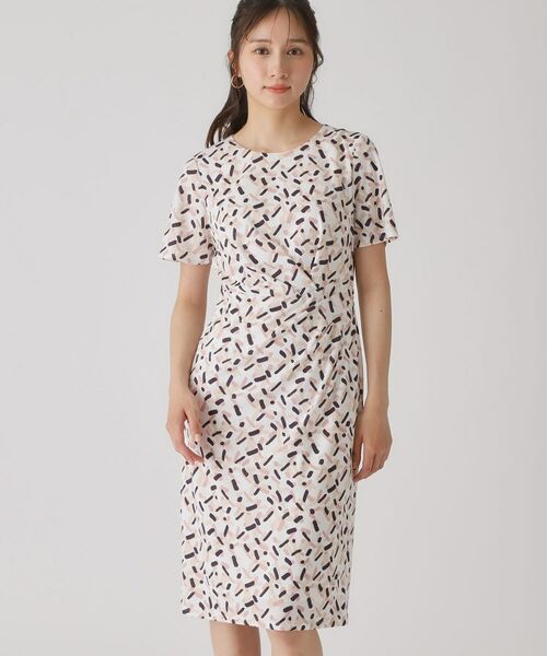 COUP DE CHANCE / クードシャンス ミニ丈・ひざ丈ワンピース | 【洗える/日本製】柄ワンピース | 詳細9