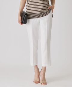 COUP DE CHANCE / クードシャンス ショート・ハーフ・半端丈パンツ | 【手洗い可／日本製】スリムテーパードパンツ