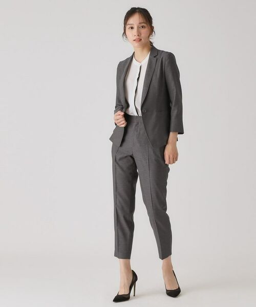 COUP DE CHANCE / クードシャンス ショート・ハーフ・半端丈パンツ | 【手洗い可／日本製】スリムテーパードパンツ | 詳細10