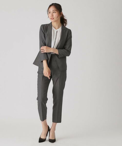 COUP DE CHANCE / クードシャンス ショート・ハーフ・半端丈パンツ | 【手洗い可／日本製】スリムテーパードパンツ | 詳細11