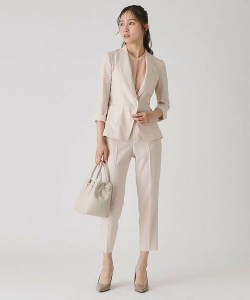 COUP DE CHANCE / クードシャンス ショート・ハーフ・半端丈パンツ | 【手洗い可／日本製】スリムテーパードパンツ | 詳細14