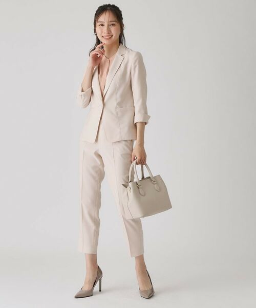 COUP DE CHANCE / クードシャンス ショート・ハーフ・半端丈パンツ | 【手洗い可／日本製】スリムテーパードパンツ | 詳細15