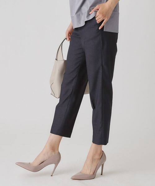 COUP DE CHANCE / クードシャンス ショート・ハーフ・半端丈パンツ | 【手洗い可／日本製】スリムテーパードパンツ | 詳細17