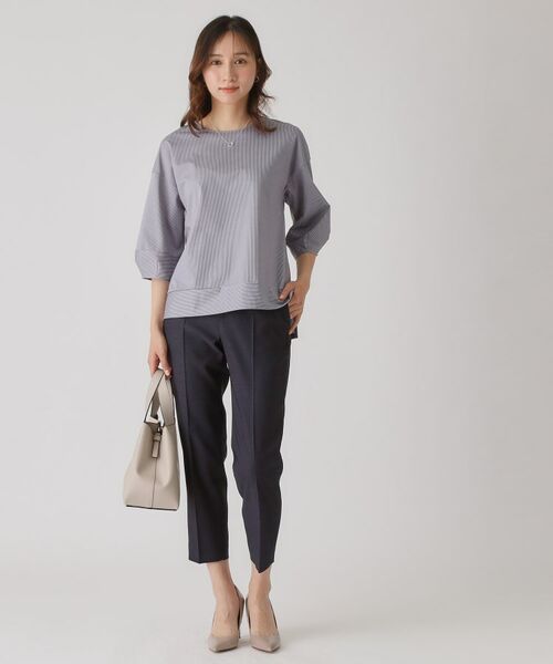 COUP DE CHANCE / クードシャンス ショート・ハーフ・半端丈パンツ | 【手洗い可／日本製】スリムテーパードパンツ | 詳細18