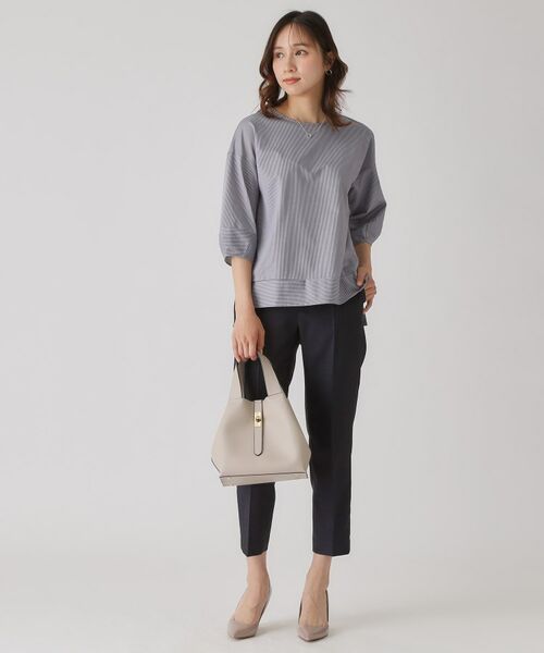 COUP DE CHANCE / クードシャンス ショート・ハーフ・半端丈パンツ | 【手洗い可／日本製】スリムテーパードパンツ | 詳細19