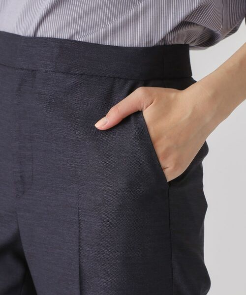 COUP DE CHANCE / クードシャンス ショート・ハーフ・半端丈パンツ | 【手洗い可／日本製】スリムテーパードパンツ | 詳細25