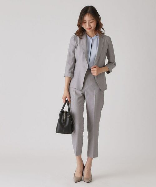 COUP DE CHANCE / クードシャンス ショート・ハーフ・半端丈パンツ | 【手洗い可／日本製】スリムテーパードパンツ | 詳細6