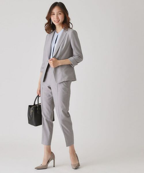 COUP DE CHANCE / クードシャンス ショート・ハーフ・半端丈パンツ | 【手洗い可／日本製】スリムテーパードパンツ | 詳細7