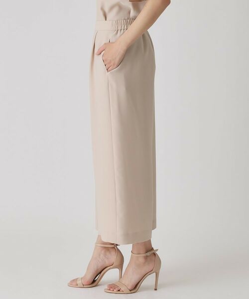COUP DE CHANCE / クードシャンス ショート・ハーフ・半端丈パンツ | 【洗える/日本製】ウエストゴムワイドパンツ | 詳細10