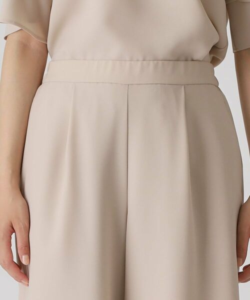 COUP DE CHANCE / クードシャンス ショート・ハーフ・半端丈パンツ | 【洗える/日本製】ウエストゴムワイドパンツ | 詳細12