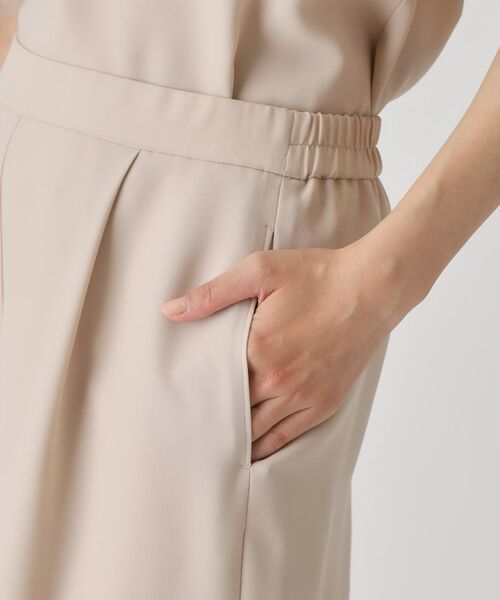 COUP DE CHANCE / クードシャンス ショート・ハーフ・半端丈パンツ | 【洗える/日本製】ウエストゴムワイドパンツ | 詳細14