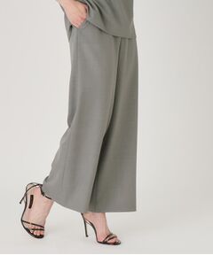 COUP DE CHANCE / クードシャンス パンツ | 【洗える／ウエストゴム】ストレートパンツ