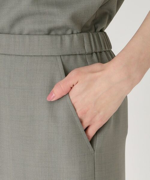 COUP DE CHANCE / クードシャンス パンツ | 【洗える／ウエストゴム】ストレートパンツ | 詳細17