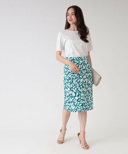 COUP DE CHANCE / クードシャンス スカート | 【洗える/日本製/ジャージ素材】タイトシルエットのスカート | 詳細11