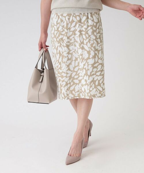 COUP DE CHANCE / クードシャンス スカート | 【洗える/日本製/ジャージ素材】タイトシルエットのスカート | 詳細5