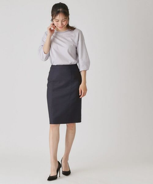 COUP DE CHANCE / クードシャンス ミニ・ひざ丈スカート | 【手洗い可/日本製】タイトスカート | 詳細18