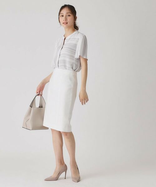 COUP DE CHANCE / クードシャンス ミニ・ひざ丈スカート | 【手洗い可/日本製】タイトスカート | 詳細3