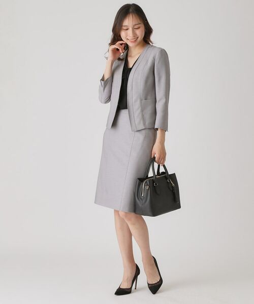 COUP DE CHANCE / クードシャンス ミニ・ひざ丈スカート | 【手洗い可/日本製】タイトスカート | 詳細7