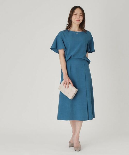 COUP DE CHANCE / クードシャンス スカート | 【洗える/ウエストゴム】フレアースカート | 詳細14