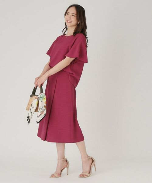 COUP DE CHANCE / クードシャンス スカート | 【洗える/ウエストゴム】フレアースカート | 詳細6