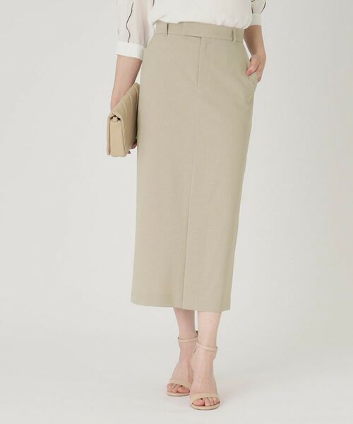 COUP DE CHANCE / クードシャンス ロング・マキシ丈スカート | 【洗える／日本製／ロング丈】ストレートシルエットのスカート | 詳細9