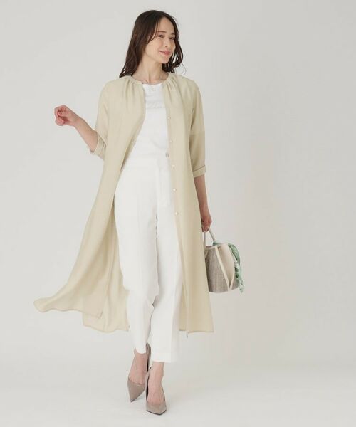 COUP DE CHANCE / クードシャンス シャツ・ブラウス | 【洗える】ロングブラウス | 詳細13