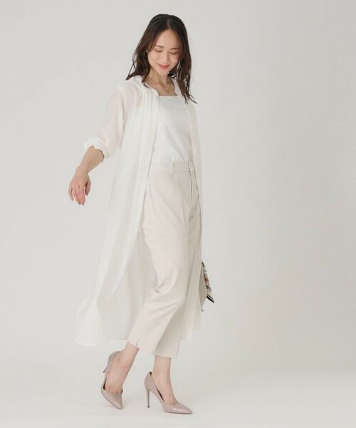 COUP DE CHANCE / クードシャンス シャツ・ブラウス | 【洗える】ロングブラウス | 詳細2