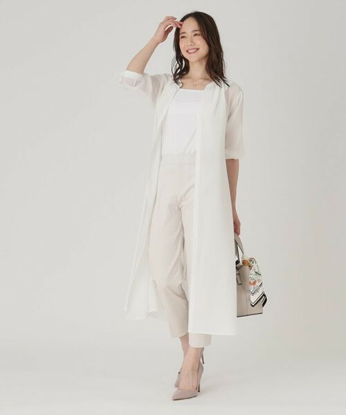 COUP DE CHANCE / クードシャンス シャツ・ブラウス | 【洗える】ロングブラウス | 詳細3