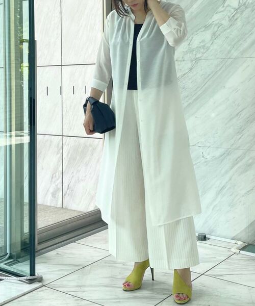 COUP DE CHANCE / クードシャンス シャツ・ブラウス | 【洗える】ロングブラウス | 詳細4