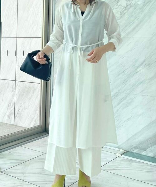 COUP DE CHANCE / クードシャンス シャツ・ブラウス | 【洗える】ロングブラウス | 詳細5