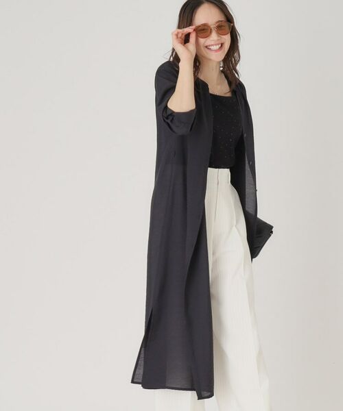 COUP DE CHANCE / クードシャンス シャツ・ブラウス | 【洗える】ロングブラウス | 詳細8