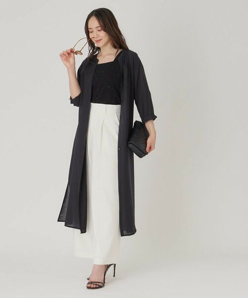 COUP DE CHANCE / クードシャンス シャツ・ブラウス | 【洗える】ロングブラウス | 詳細9