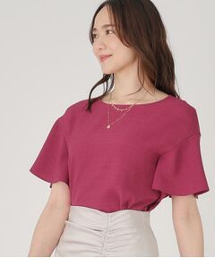 COUP DE CHANCE / クードシャンス シャツ・ブラウス | 【洗える】フレアー袖ブラウス