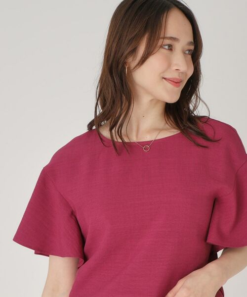 COUP DE CHANCE / クードシャンス シャツ・ブラウス | 【洗える】フレアー袖ブラウス | 詳細10