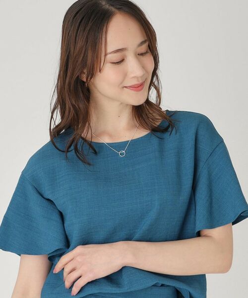 COUP DE CHANCE / クードシャンス シャツ・ブラウス | 【洗える】フレアー袖ブラウス | 詳細20